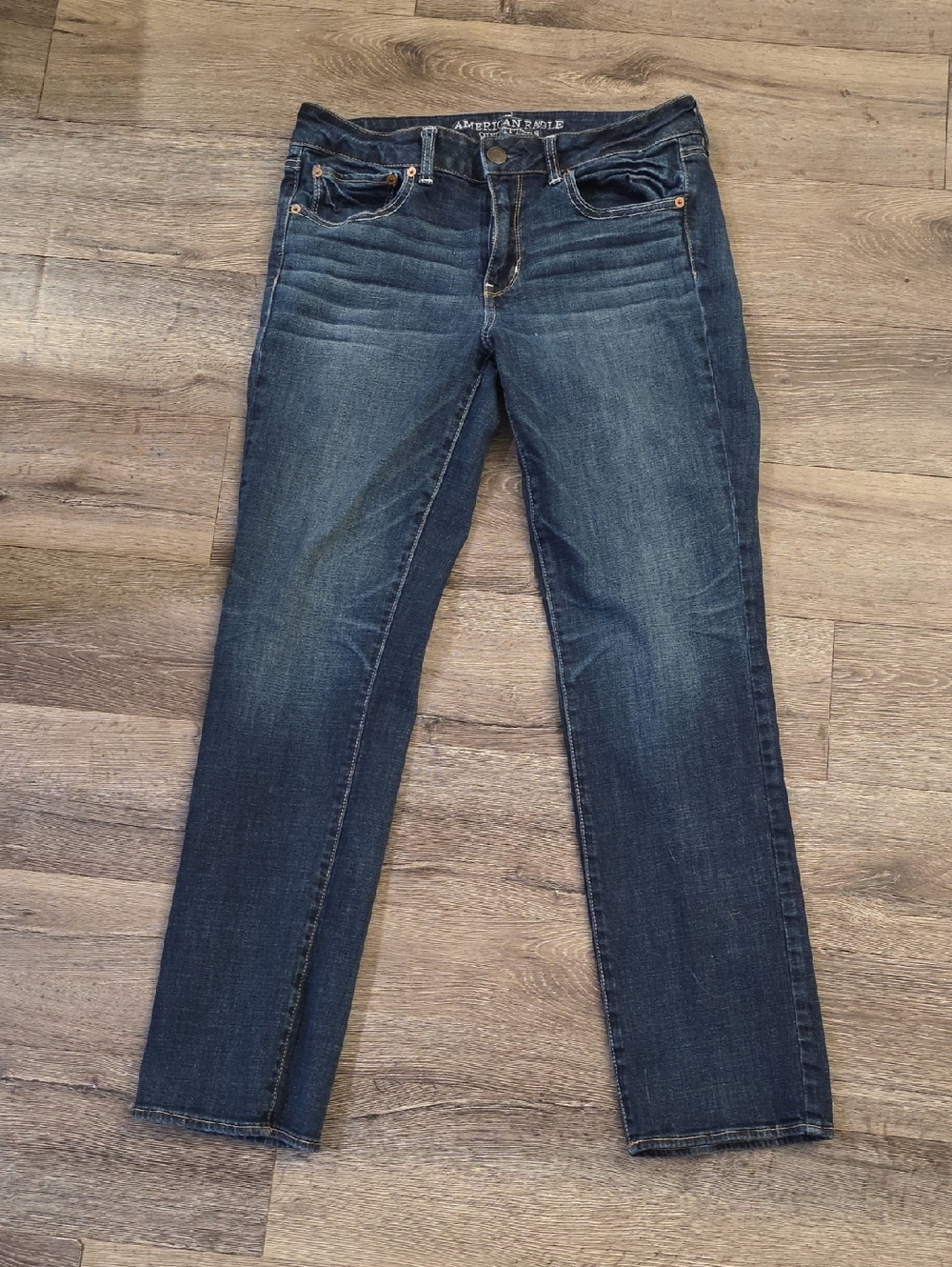 American Eagle Straight Super Stretch Jeans